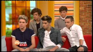 One Direction Interview  Daybreak [upl. by Goody169]