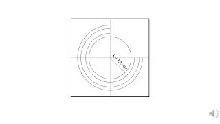 Come disegnare archi di circonferenze concentriche [upl. by Fairlie]