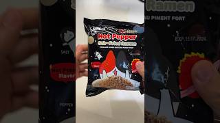 The best instant ramen ever  Hot pepper stir fried ramen noodles from Samyang ramen koreanfood [upl. by Uhp]