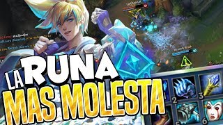 MEJORA GLACIAL LA RUNA MAS MOLESTA EZREAL SUPPORT ULTIS EPICAS [upl. by Twum708]