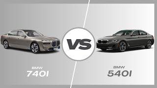 BMW 740i Vs BMW 540i [upl. by Aalst]