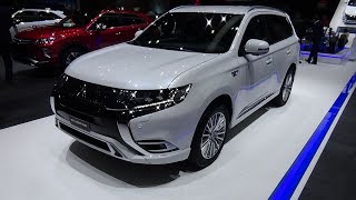 2019 Mitsubishi Outlander PHEV Plug in Hybrid  Exterior and Interior  Geneva Motor Show 2018 [upl. by Barclay]