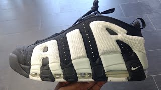 Nike AIR More Uptempo Low black grey [upl. by Noemad]