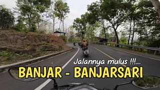 Perjalanan dari Kota Banjar Menuju Banjarsari Kabupaten Ciamis  Jalannya mulus banget [upl. by Acirfa752]