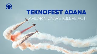 TEKNOFEST Adana kapılarını ziyaretçilere açtı [upl. by Nwahsit902]