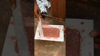 Unveiling the Artistry of Red Cement Tiles shortvideo amazingprocess [upl. by Mayyahk]