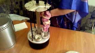 EATING KEBAB AT HOME ALL YEAR ROUND 🍖 Homestyle kebab in an electric kebab maker [upl. by Charita]