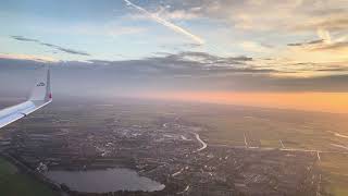 Landing at Schiphol Amsterdam [upl. by Mou]