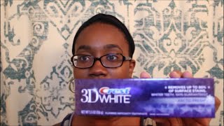 Crest 3D Whitening Toothpaste Review [upl. by Hpeosj451]