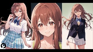 Cute fanart of Nishimiya from A silent voice [upl. by Sivartal]