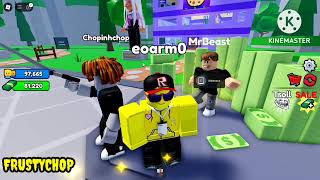 Frusty and Chop Plays Youtuber Tycoon For First Time roblox frusty gameplay FRUSTYCHOPPLAYZ [upl. by Annahsit]