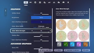 Three of my new colorblind settings in Fortnite [upl. by Bodnar996]