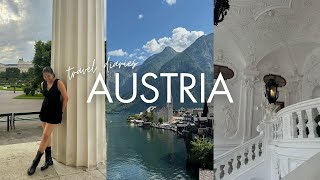 austria travel diaries  exploring hallstatt amp vienna [upl. by Adihaj]