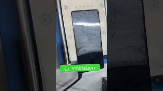 delamination display smartphone repair [upl. by Naehs]