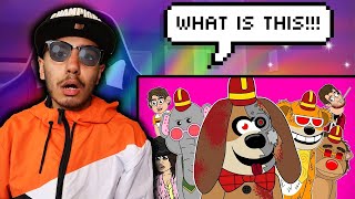 ♪ BANANA SPLITS MOVIE THE MUSICAL  Animated Song LHUGUENY  Reaction [upl. by Eentroc]