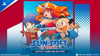 Sunsoft is Back Retro Game Selection  Launch Trailer  PS5 Games [upl. by Jamin]