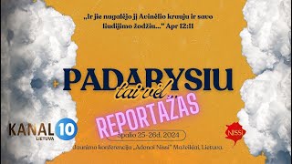 Reportažas iš Adonai Nissi 2024 [upl. by Schinica]