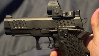 Trijicon SRO Installation to My Staccato C2 [upl. by Nnylyrehc]