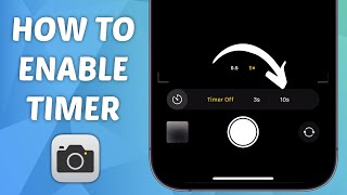 How To Set Camera Timer In iPhone [upl. by Claudius594]