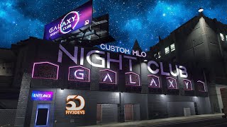 MLO Galaxy Nightclub  GTA 5 FiveM UPDATE AVAILABLE NOW [upl. by Enelyk]