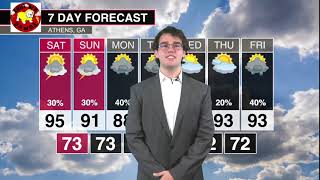 July 5th North Georgia Weather Forecast [upl. by Tneciv859]