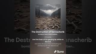 The Destruction of Sennacherib by Lord Byron  in a Heavy Metal style Edexcel English Lit GCSE [upl. by Treulich]