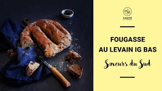 Fougasse IG bas au levain et aux olives [upl. by Emmit]