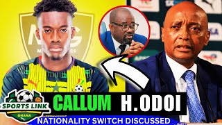 BLACK STARS NEWS🇬🇭 CAF NOT HAPPY WITH GFA CALLUM HUDSON ODOI NATIONALITY SWITCH DISCUSSED JORDAN A [upl. by Mattie737]