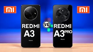 Redmi A3 Vs Redmi A3 Pro Trakontech [upl. by Eannyl]