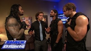 The Shield takes out Brad Maddox SmackDown April 25 2014 [upl. by Pesvoh291]