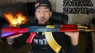 ZASTAVA ZPAP M70 😳 [upl. by Ovatsug]