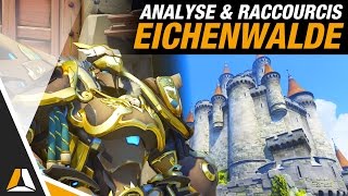 NOUVELLE MAP EICHENWALDE ► ANALYSE ET RACCOURCIS  OVERWATCH FR [upl. by Miarhpe]