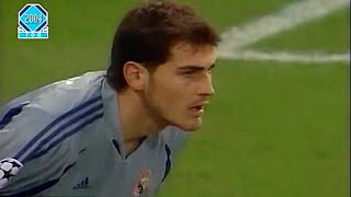 Iker Casillas Vs Bayer Leverkusen Home UCL Group Stage 200405 [upl. by Pauli]