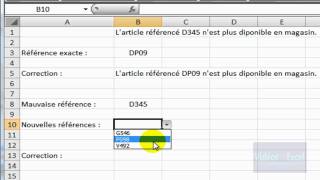 Excel 2007  Utilisez la fonction SUBSTITUE [upl. by Annaihr]