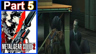 Metal Gear Solid 2 Sons of Liberty Part 5 Ames No Commentary [upl. by Staci]