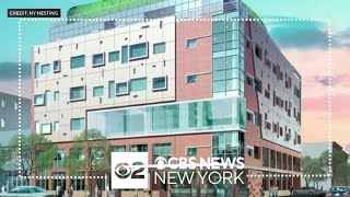 Harlem residents concerned luxury apartment building may become migrant shelter [upl. by Dayna]