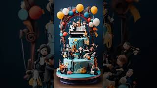 OrchestraThemed Birthday Cake MustSee birthdaysong happybirthday cake shortsvideo teacher [upl. by Silletram]