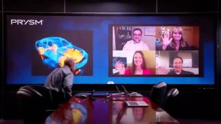 Prysm Cascade 190 Collaboration Video Wall Demonstration [upl. by Bradney]