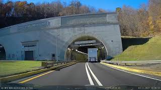 Allegheny Mountain Tunnel PA longest tunnel amp an quotengineering marvelquot when it was built in 1939 [upl. by Alesig448]