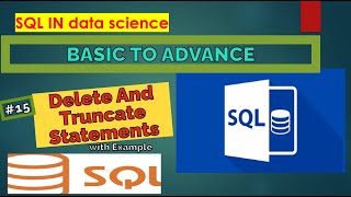 quotUnderstanding DELETE vs TRUNCATE in SQL A Comprehensive Tutorialquot [upl. by Dulcia538]