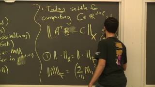 Algorithms for Big Data COMPSCI 229r Lecture 15 [upl. by Kyriako]