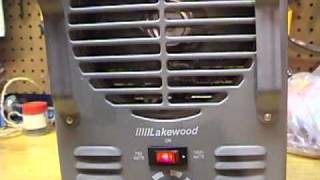 Lakewood 792JR heater fan [upl. by Eseilanna]