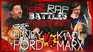 Henry Ford vs Karl Marx Epic Rap Battles Of History  ERB  RENEGADES REACT [upl. by Dari]