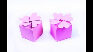 Origami Heart box  Timelapse [upl. by Aikaz691]