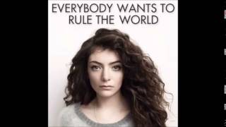 LORDE  Everybody Wants to Rule the World Extended [upl. by Renelle]