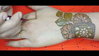 Latest mehndi designs 2024  mehandi ka design  mehndi design  back hand mehndi design [upl. by Oicnerolf781]