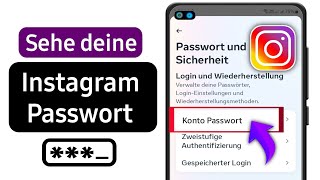 So sehen Sie Ihr InstagramPasswort wenn Sie es vergessen haben Finden Sie mein InstagramPasswort [upl. by Adelpho477]