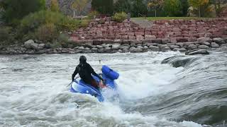 Glenwood Springs Surf Wave R1 RAFT SURF [upl. by Mimi]