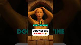 Does creatine causes hair loss 👩‍🦲 creatine hairloss creatinemonohydrate [upl. by Storm514]