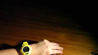 GShock Auto Illuminator Feature Demo [upl. by Aicilyt304]